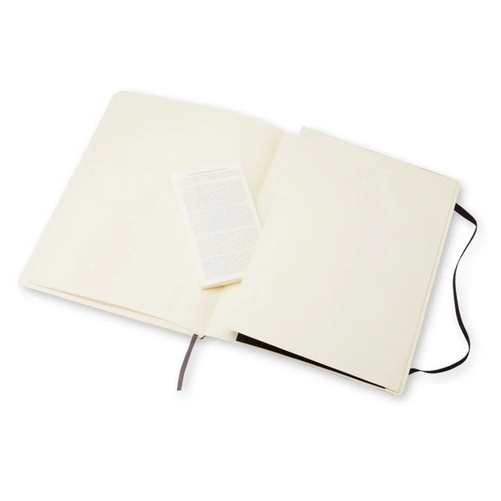 ❤️BUY 5 GET 3 FREE Moleskine Classic Notebook, XL, Ruled, Black, Soft Cover